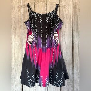 SHEIN Pink and Black Formal Kids Dress